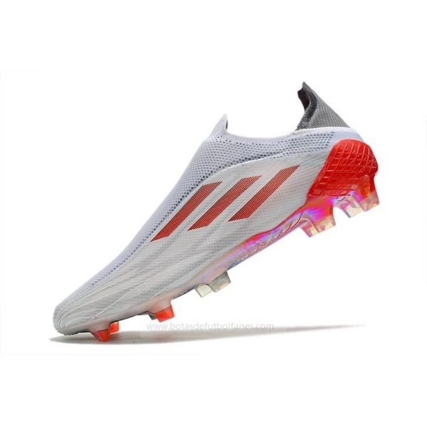 Adidas X Speedflow FG WhiteSpark Blanco Plata Rojo